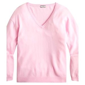 J Crew Cashmere relaxed V-neck sweater